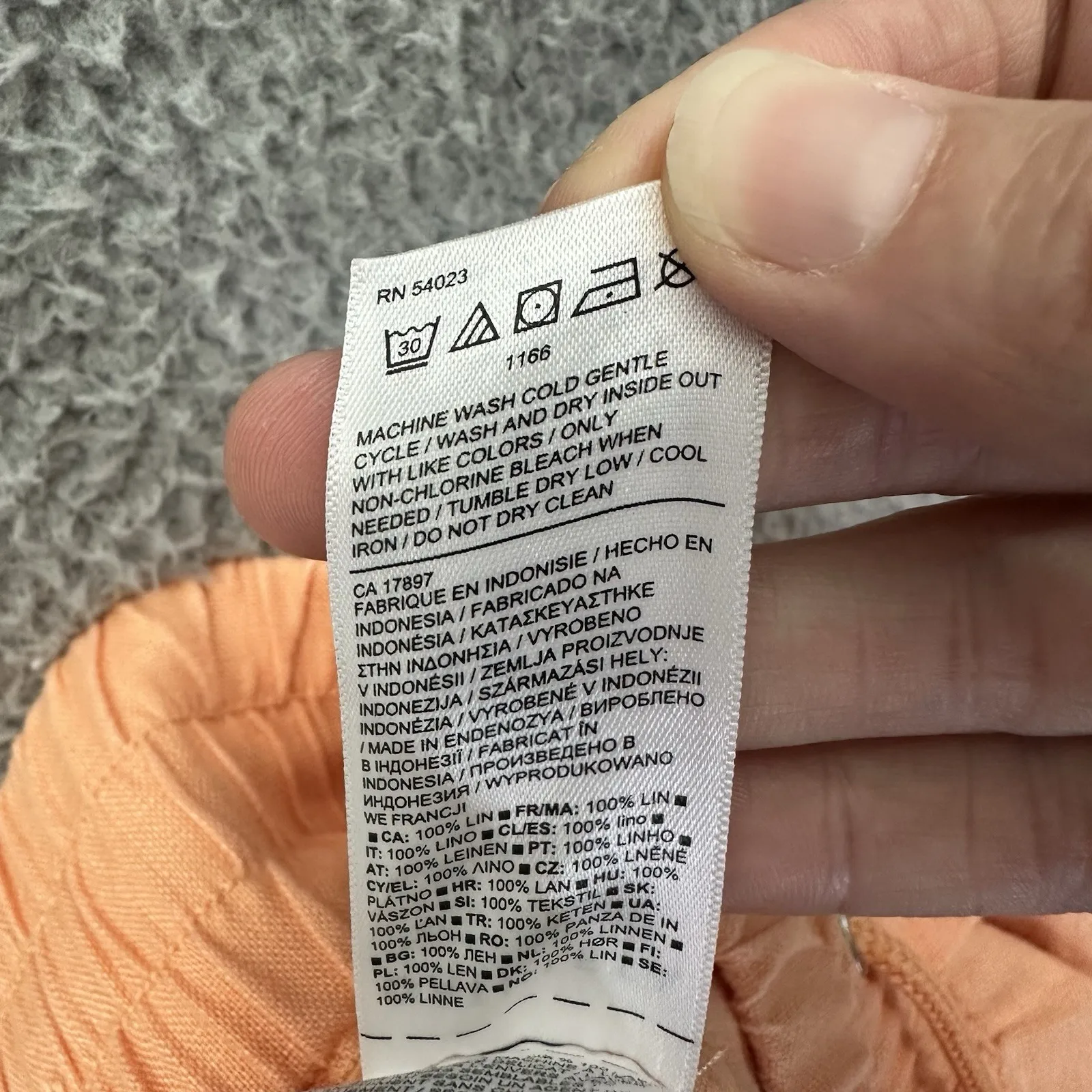 Athleta Cabo‎ Linen Jogger Pants Beach Travel Vacation Athleisure Women's 4 x 27 - Image 5