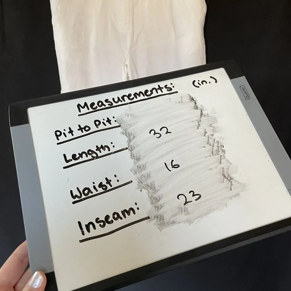 Ann Taylor women's size 4 white trousers business casual style rayon linen pants - Image 5