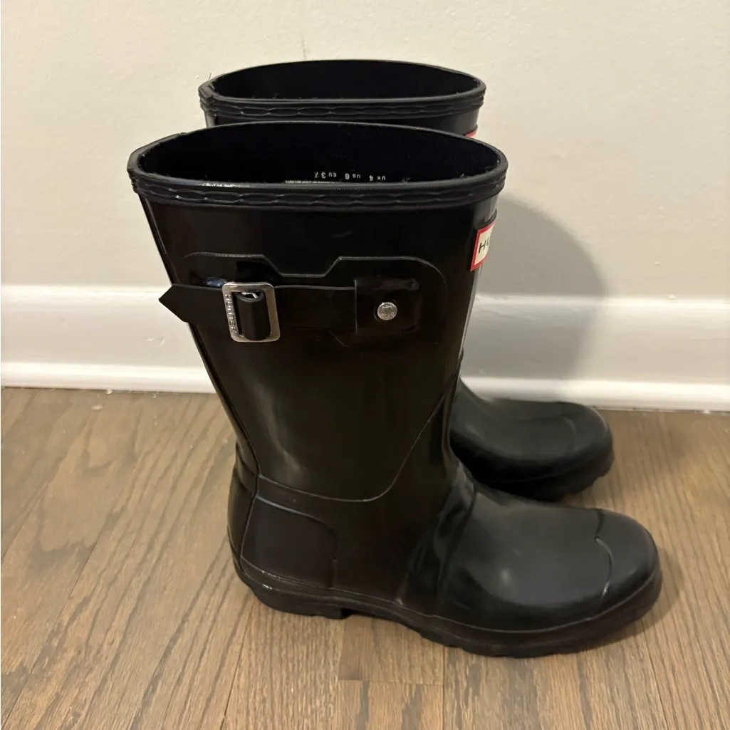 Hunter Womens Original Short Boot Size 6 - Image 5