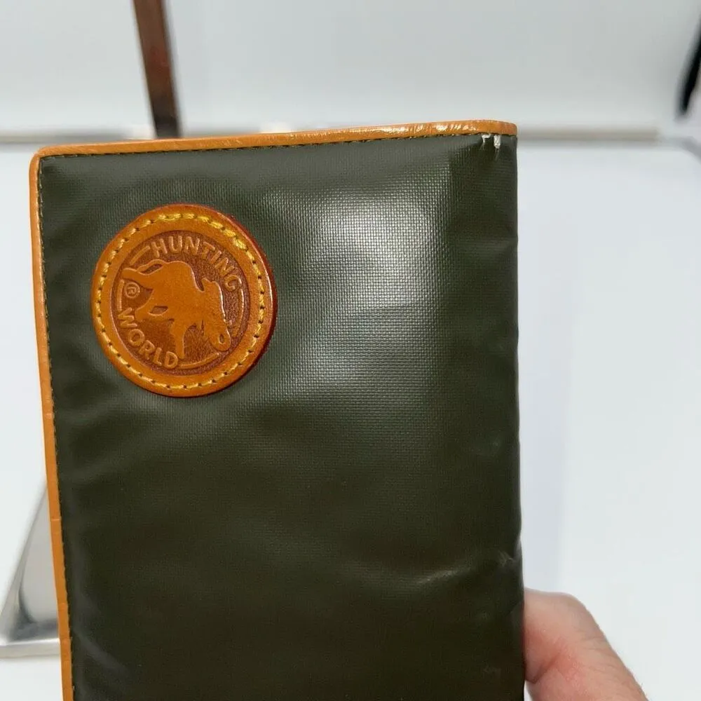 Hunting World Long Continental Unisex Wallet Green - Image 3