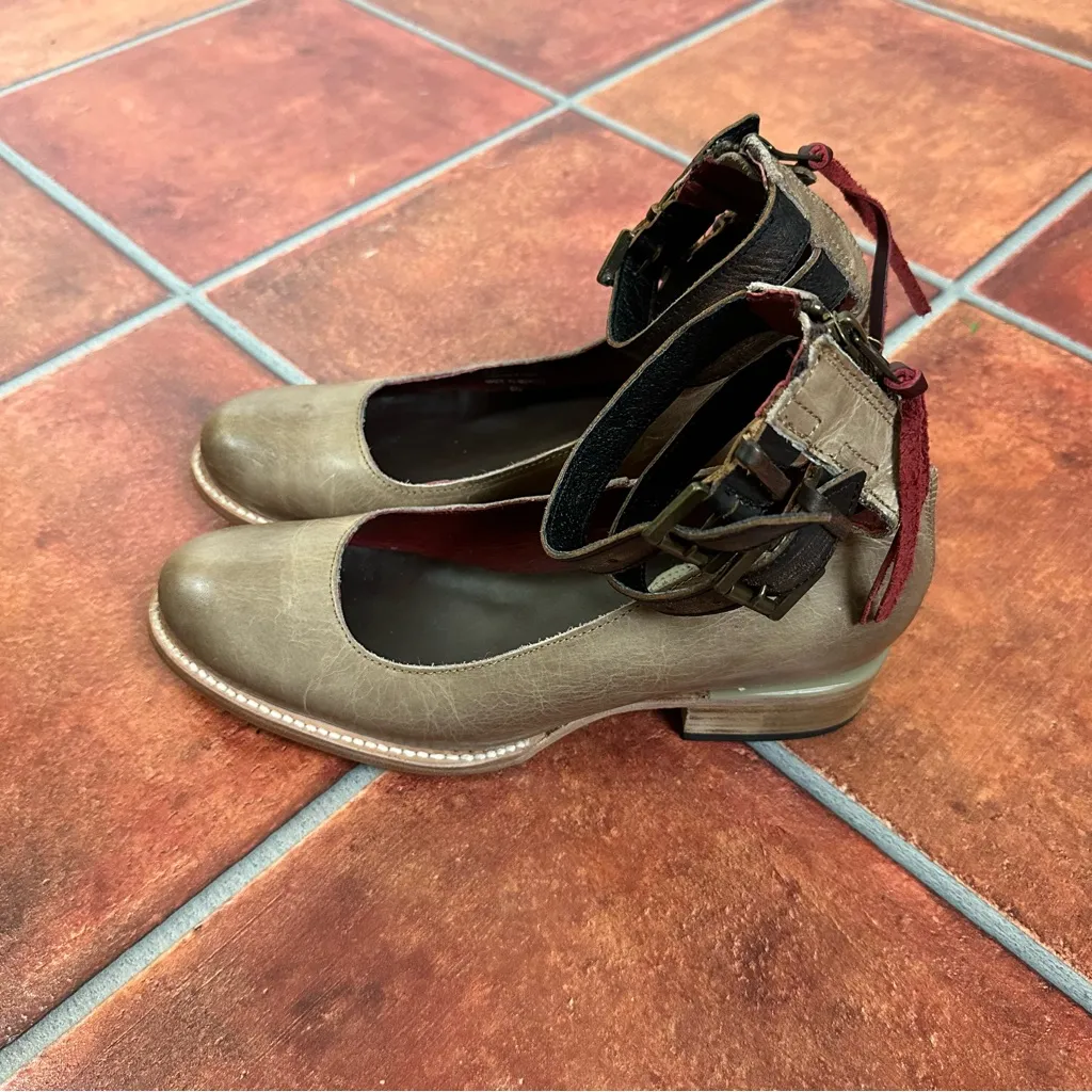 Freebird by Steven Maribel Leather Ankle Strap Shoes - Image 3