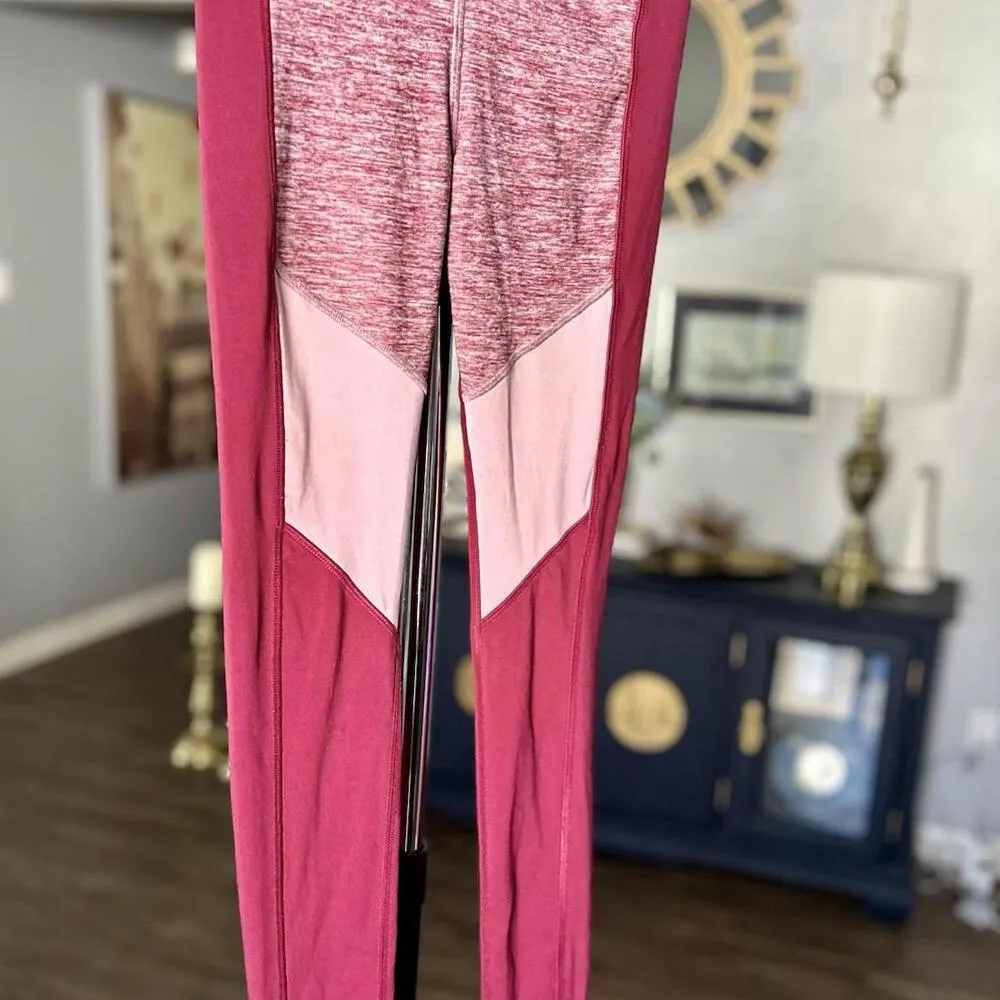 Reebok Speedwick Pink Athletic Ankle Leggings XS - Image 2