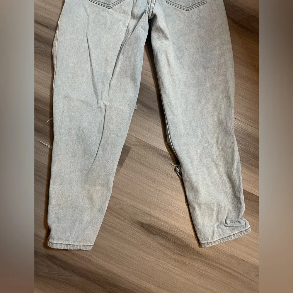 Edikted Women’s Distressed Denim Relaxed Fit Grunge 90s Jeans 2000s Pants - Image 6