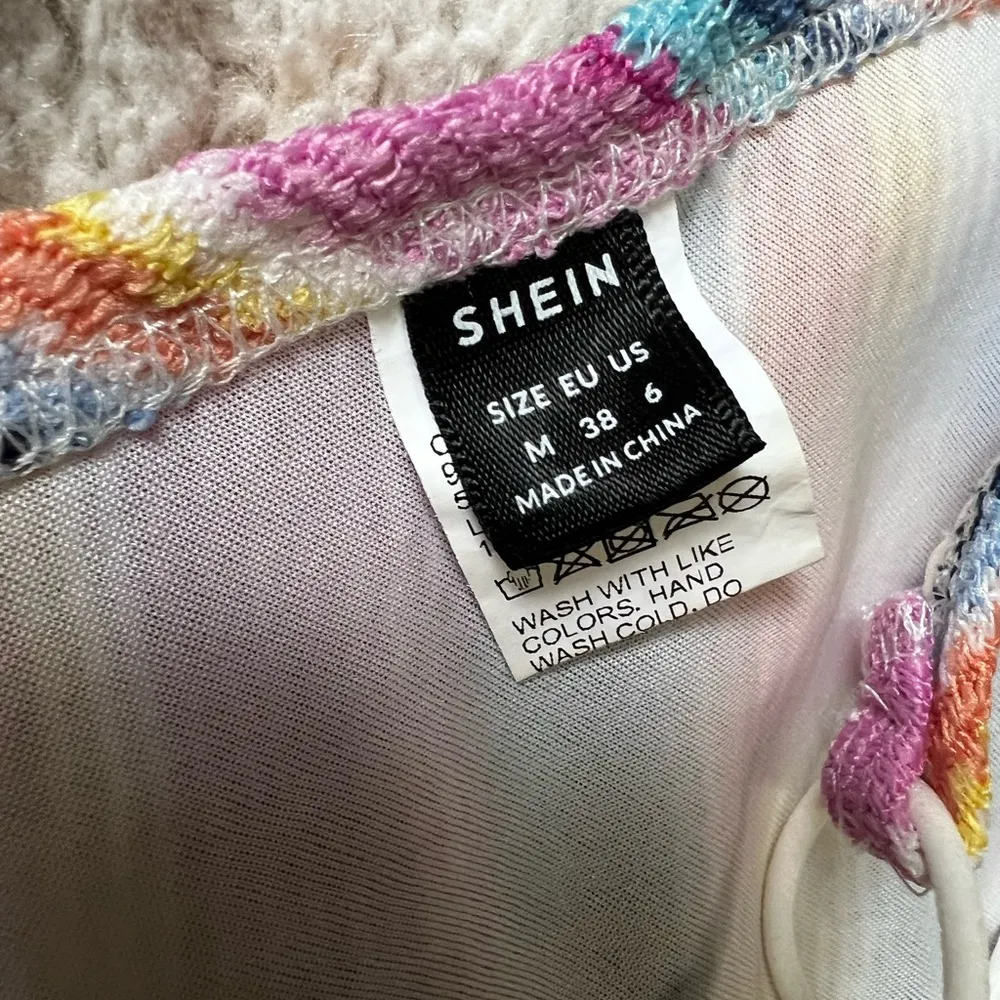 SHEIN Striped Backless Bandana Crop Top - Image 6