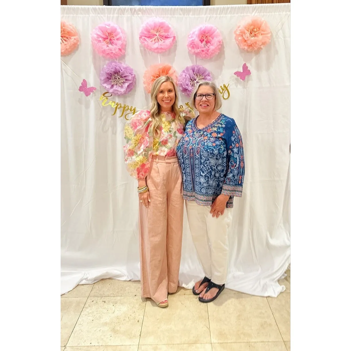 EN SAISON Dusty Pink Linen Style Front Zipper Macey Trousers Pants Size Small - Image 15