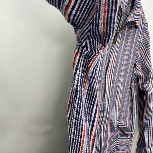 Tribe Kelley‎ Oversized Shacket Size Small Striped - Image 5