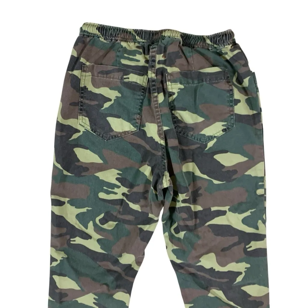 Sundry‎ Camo Utility Jogger Pants 0 XS Military Inspired Drawstring Tapered - Image 4