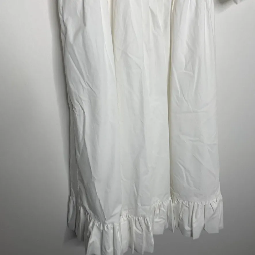 Vivetta Ponti with Fabrique Nina Cherry Embroidery Dress in Cotton Womens XS White - Image 14