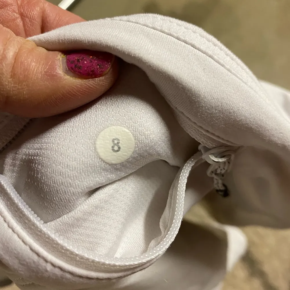 3008 - Lululemon Pace Rival Skirt (Regular) 4-way Stretch 13"
White - Image 5