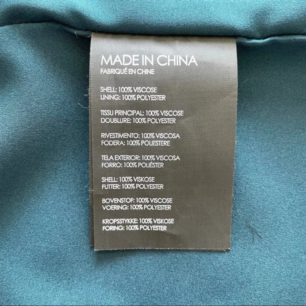 Club Monaco Archmand Dress Teal Sz 00 NWT - Image 8