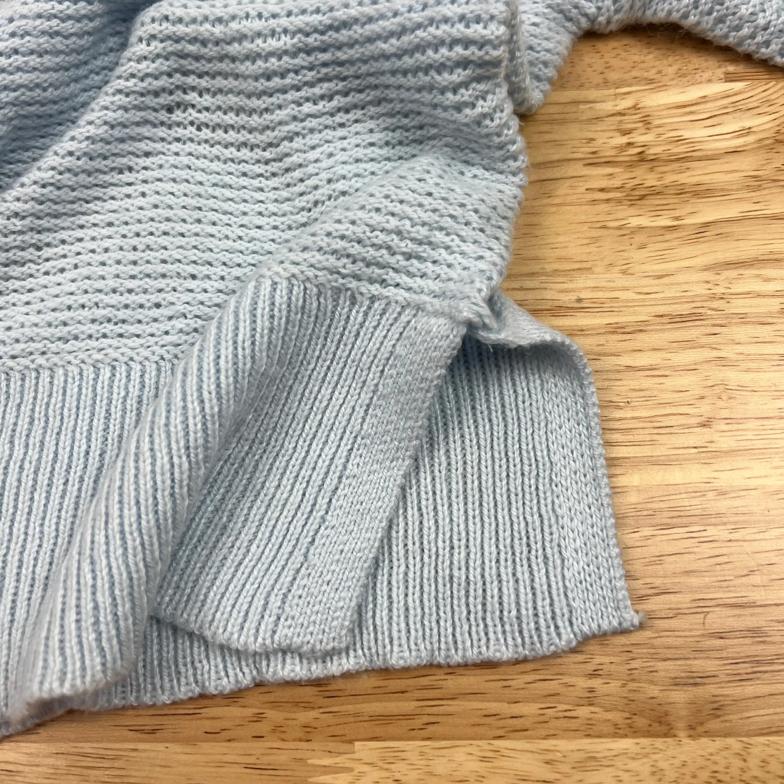 All in Motion Women's Light Blue Hooded Pullover Sweater - Size Small - NWT - Image 6