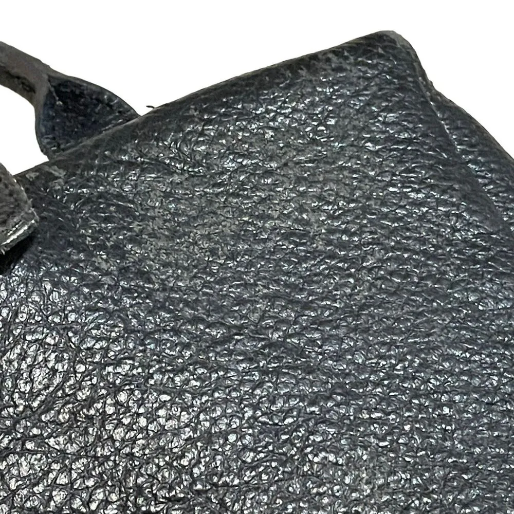 Aimee Kestenberg Tamitha Backpack Black Soft Pebbled Leather Adj Shoulder Strap. - Image 15