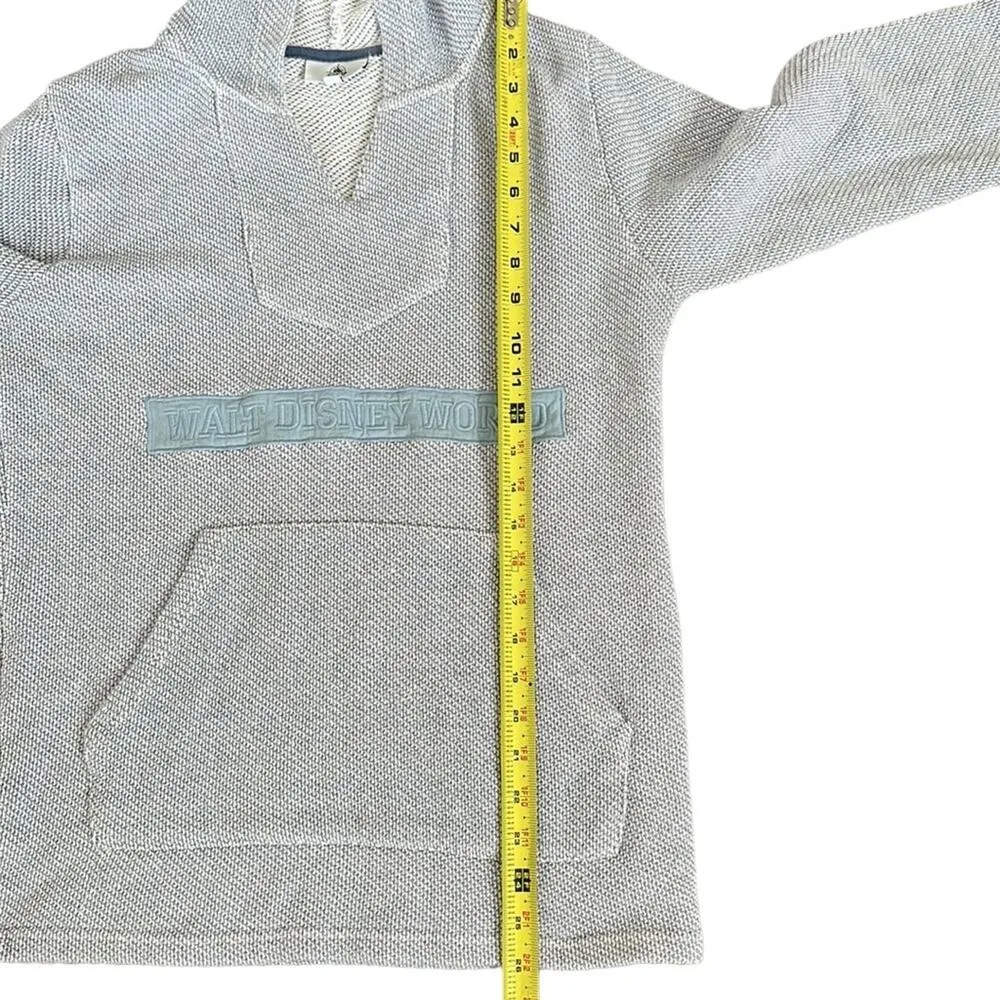 Walt Disney World Knit Baja Style Pullover Retro Hoodie Women’s Size Small - Image 4