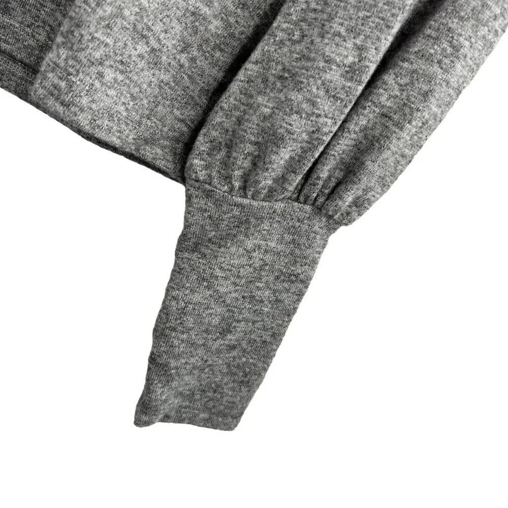 LAmade Grey Turtleneck Balloon Sleeves Small New - Image 2