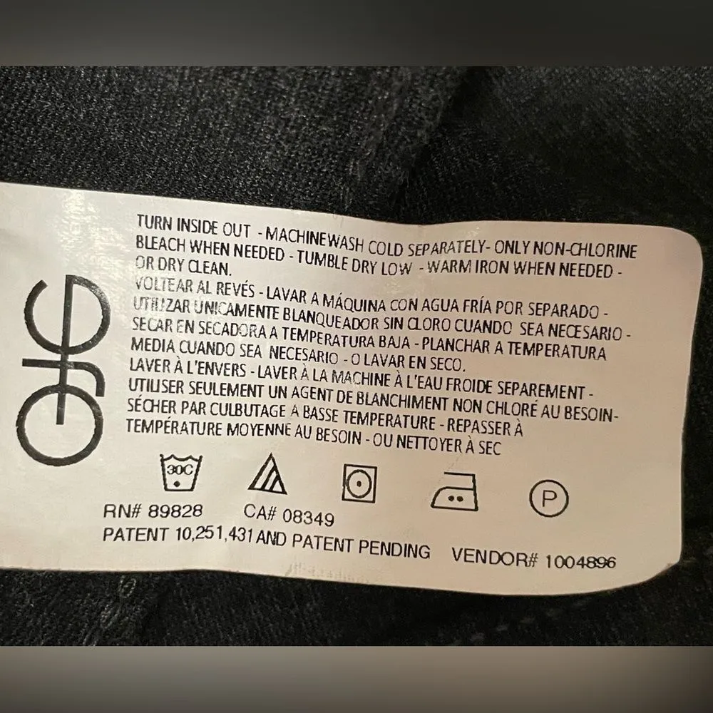 Anne Klein Midweight Tummy Control Skinny Ponte Pant Charcoal Heather‎ Medium - Image 6