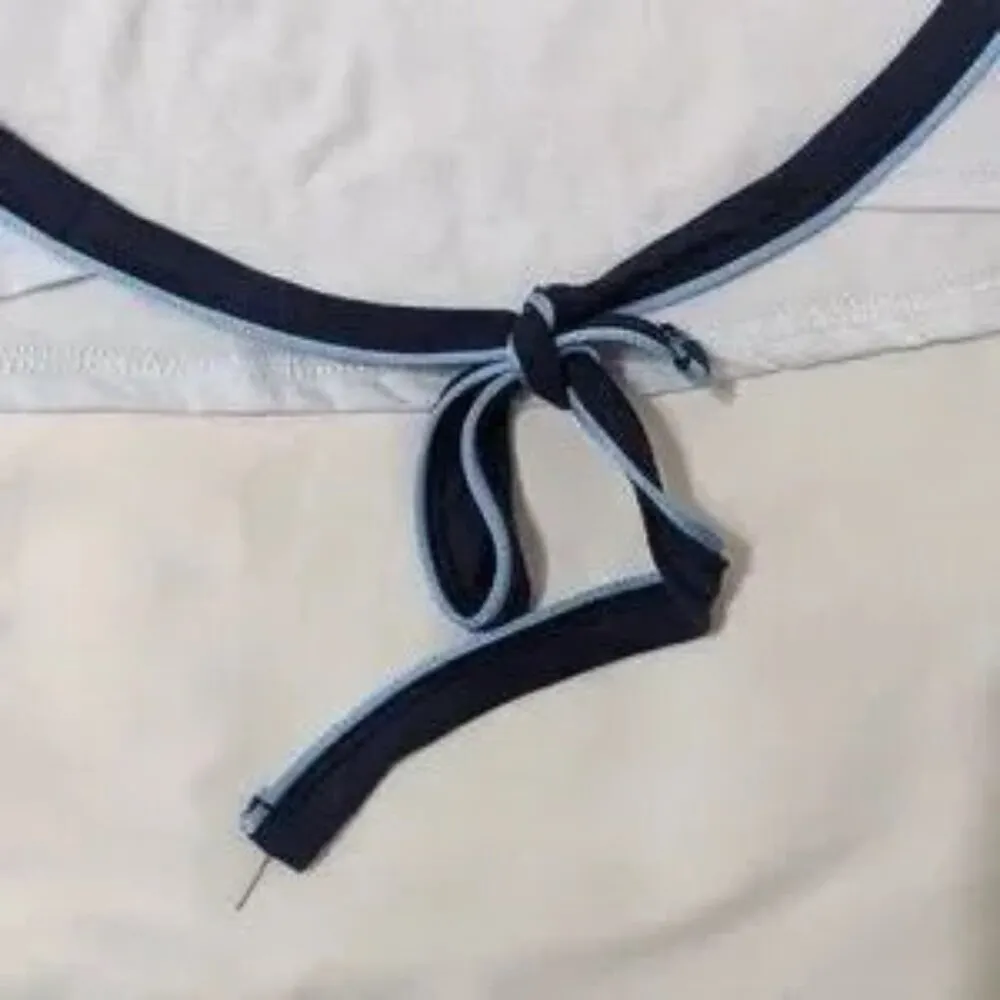 BDG Rainbow Pride Halter Tie-Back Tank Top, Color Rainbow/White/Blue, Size S - Image 5