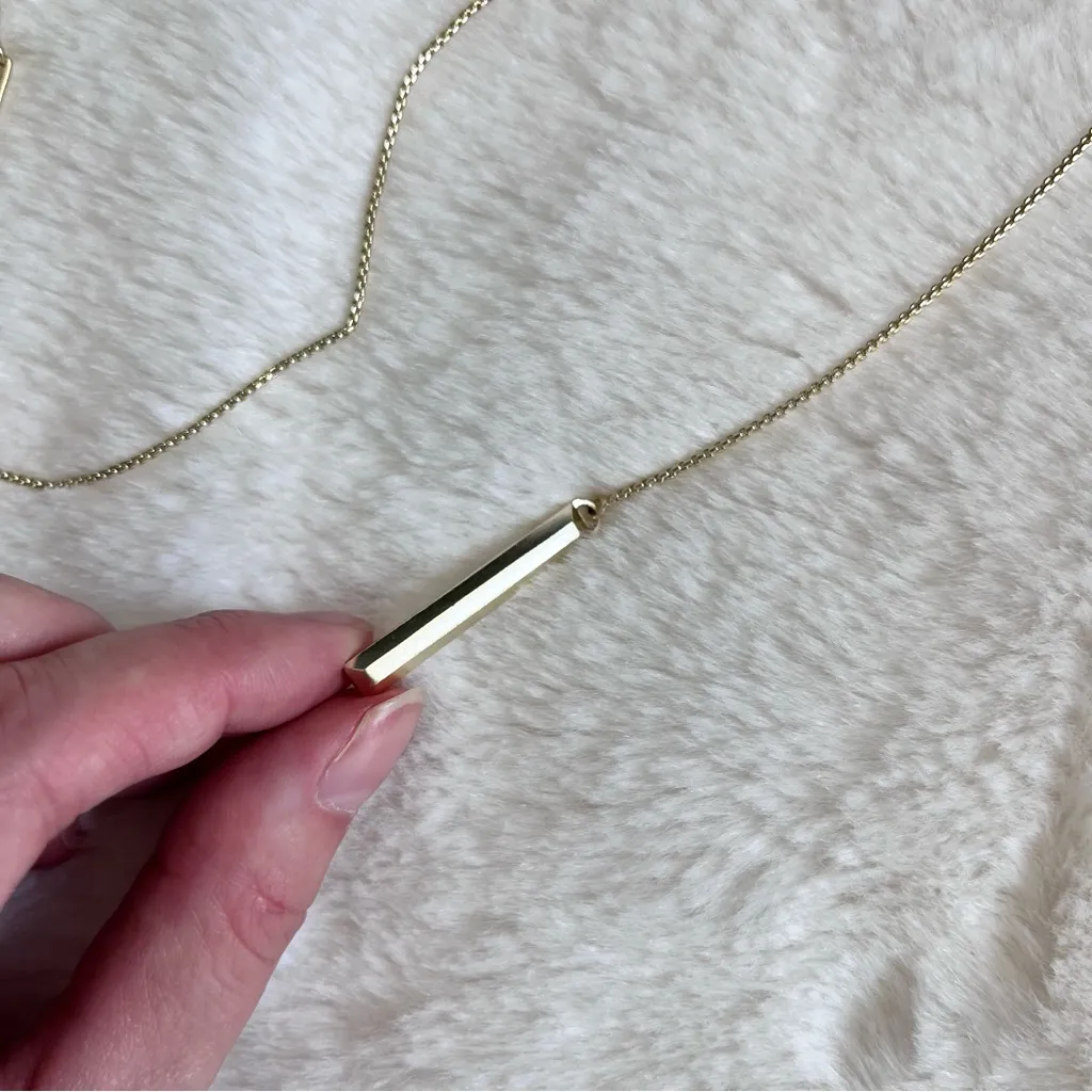 Kendra Scott Shelton 14K Gold Y Necklace - Image 3