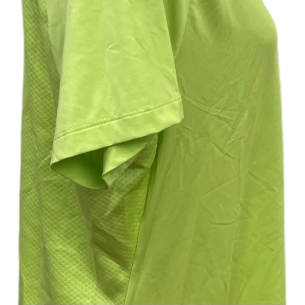 Puma Women's Golf Polo Shirt Size XL Neon Green - Image 6