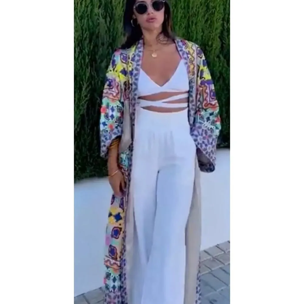 NWT Zara Blogger Fave Geometric Kimono  Sz. M - Image 5