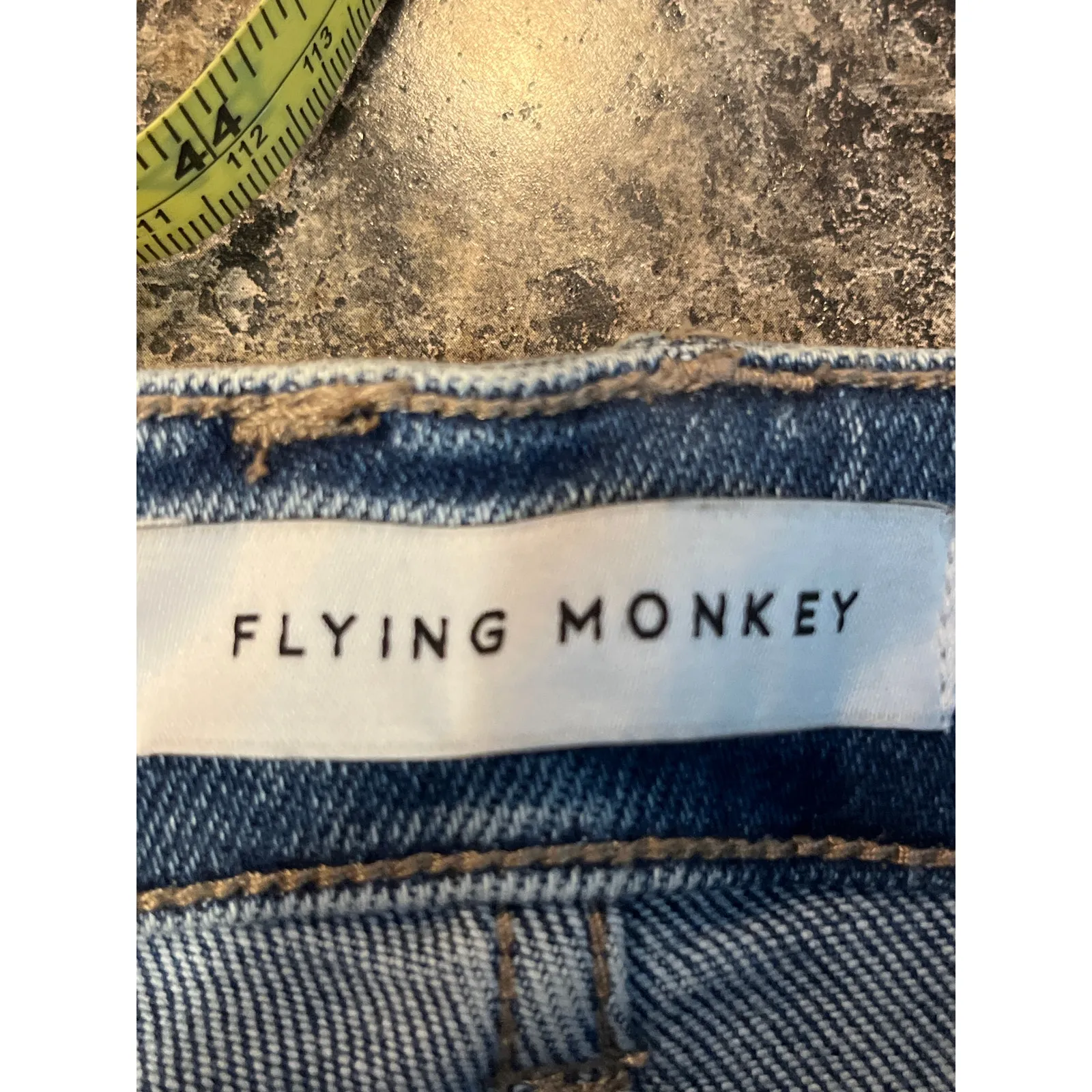 Flying Monkey Size 25 Medium Wash Denim Blue Jeans - Image 4