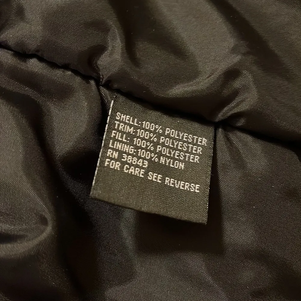 Izzi vintage Women's Black Winter Jacket Size Large - Image 9