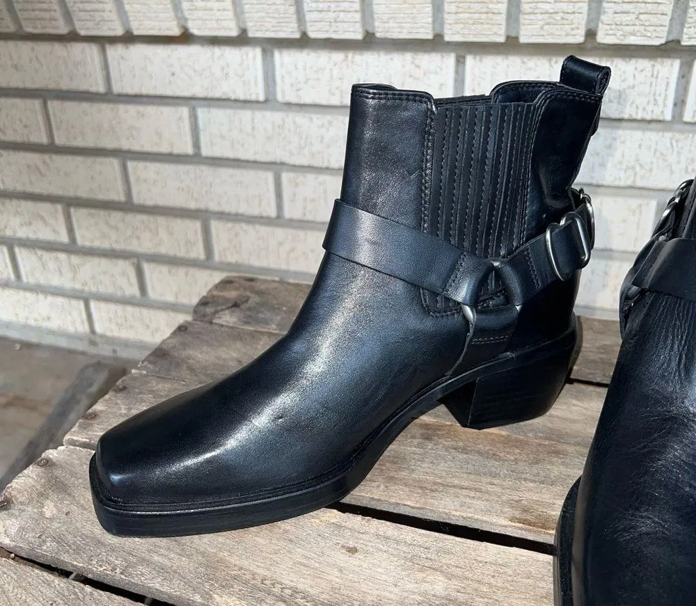 Sam Edelman Bellamie Black Leather Boots Size 6.5 NWOT - Image 11