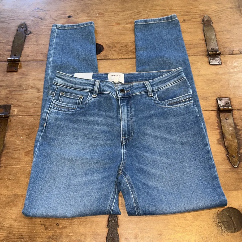 Woman’s Maison 123 Suzy2 Denim Classic Jeans Blue Size 12 - Image 2