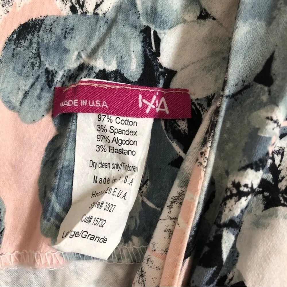 Modcloth IXIA Contrast As You Can Pink and Blue Floral Skater Pinup Tank Dress - Image 7