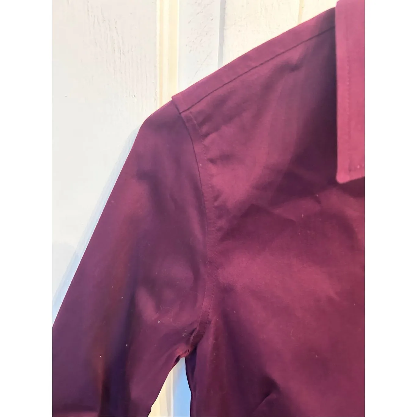 Banana Republic Purple button up 4 woman’s blouse work dress shirt NWT - Image 3