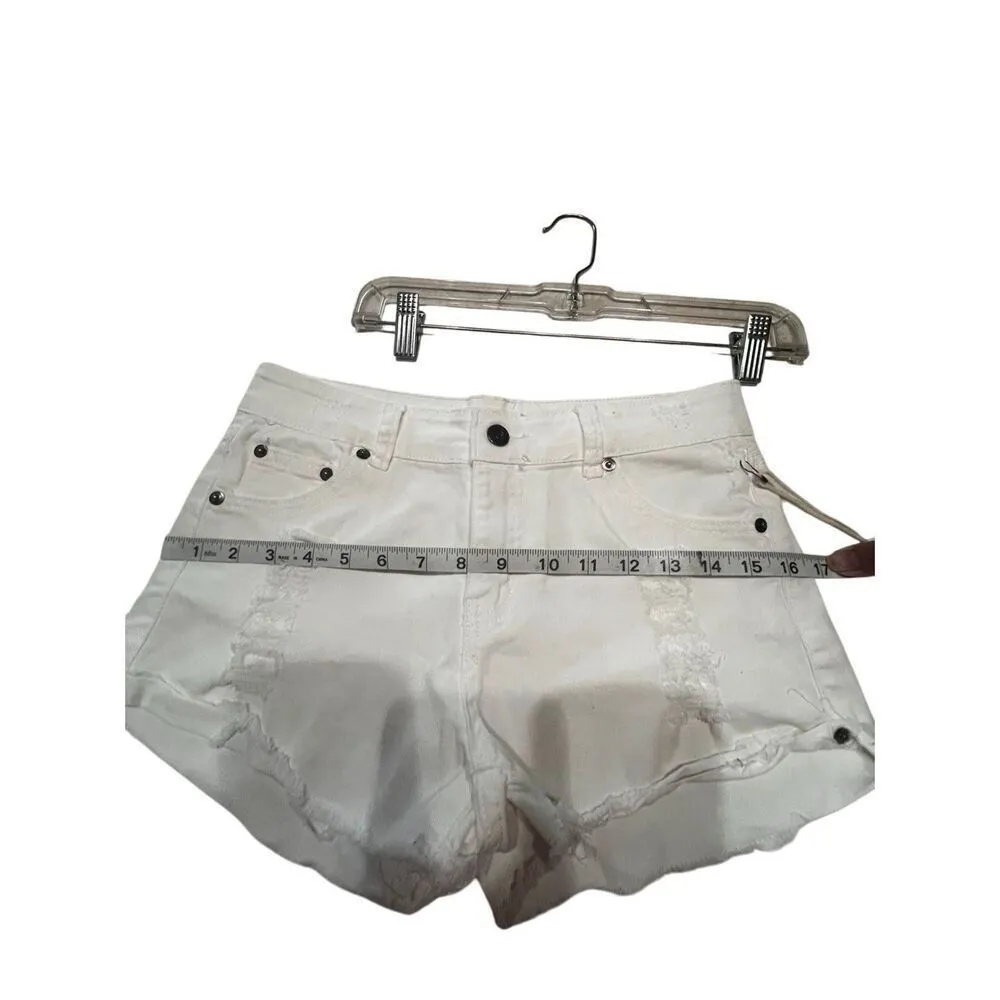 Ocean drive White Distressed Shorts Sz 5 NWT - Image 7