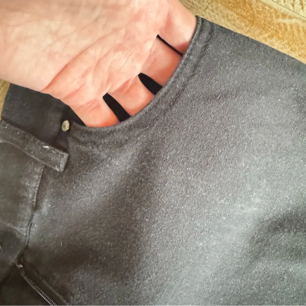 ⚫ Rafaela Classic Women’s Black Stretch Jeans⚫️ ~10 Straight Leg, Full Length - Image 5