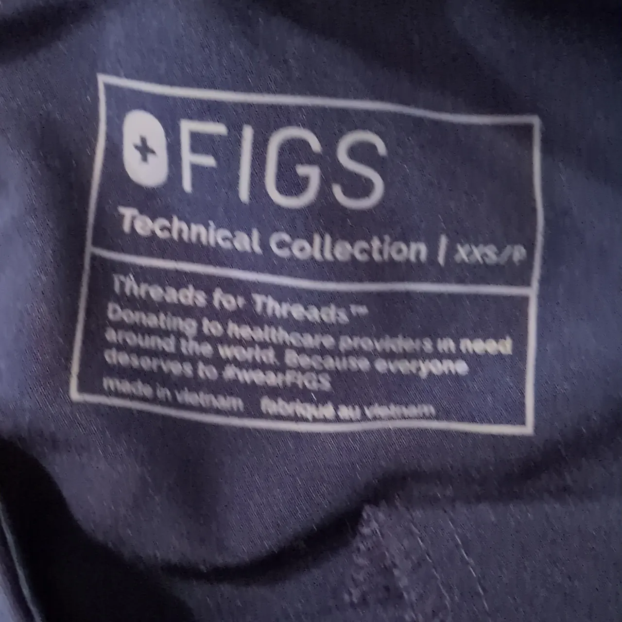 FIGS  Navy Scrub Pants Size XXSP - Image 6