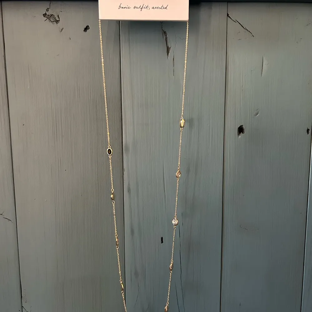 The LOFT Crystal Station Necklace (NWT) - Image 4