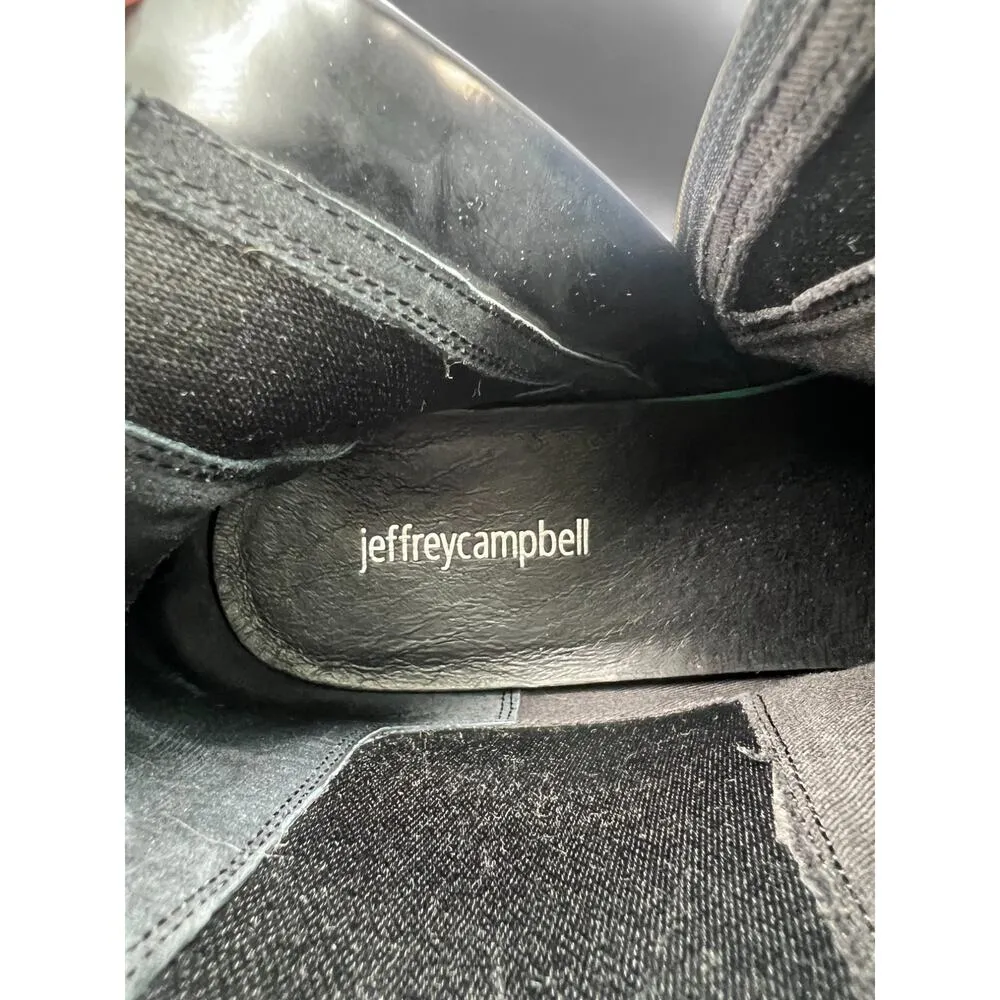 New Jeffrey Campbell | 10 | Edmond Booties Boots Chelsea Black Alligator Ankle - Image 7