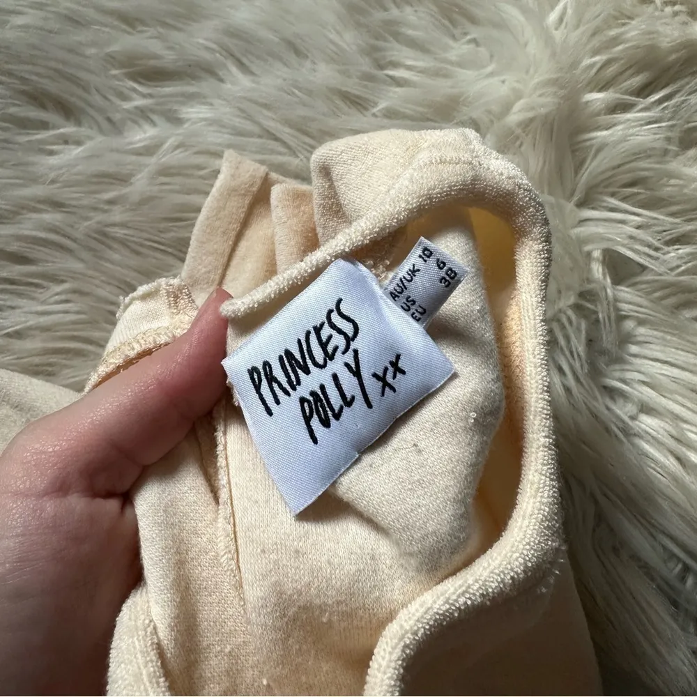 PRINCESS POLLY Calan Playsuit Yellow - Image 3