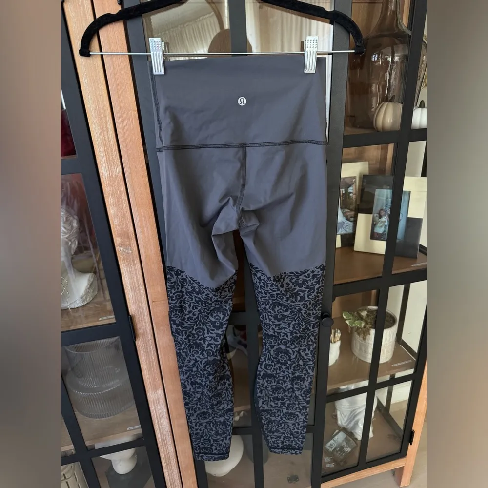 Lululemon Wunder Under Leggings Pant High rise Engineered Print Nulux ohh lace - Image 4