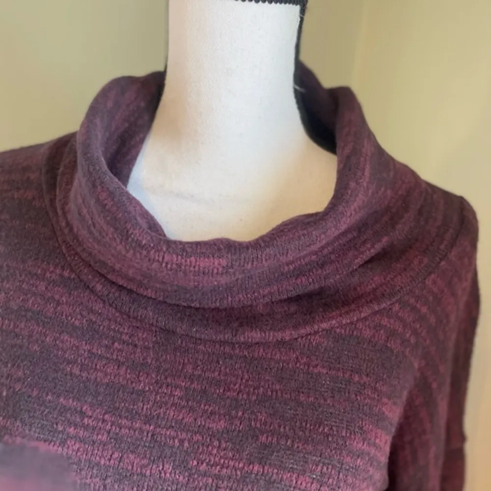 Aerie Women's Purple Soft Cowl Neck Sweater‎ - Size Small petite NWT - Image 5