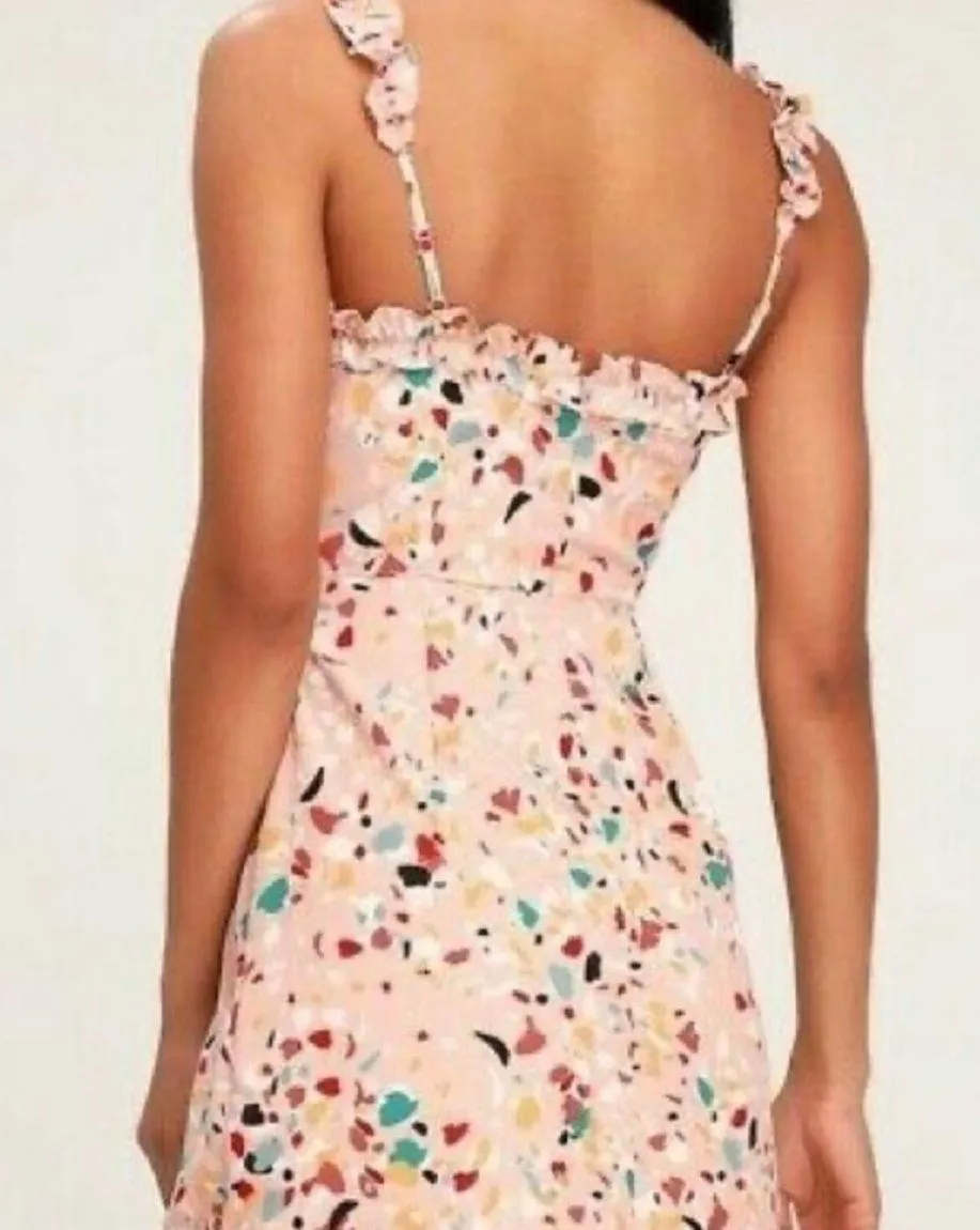 Ruffle Mini Dress - Image 2