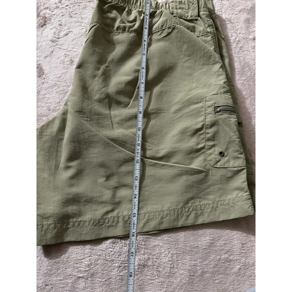 Columbia Women's Green Omni Shield Short Court Nylon Shorts Size M‎ - Image 11