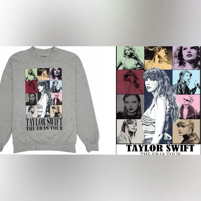 Taylor Swift The Eras Tour Graphic Sweater  & Póster decorativo Taylor Swift - Image 2