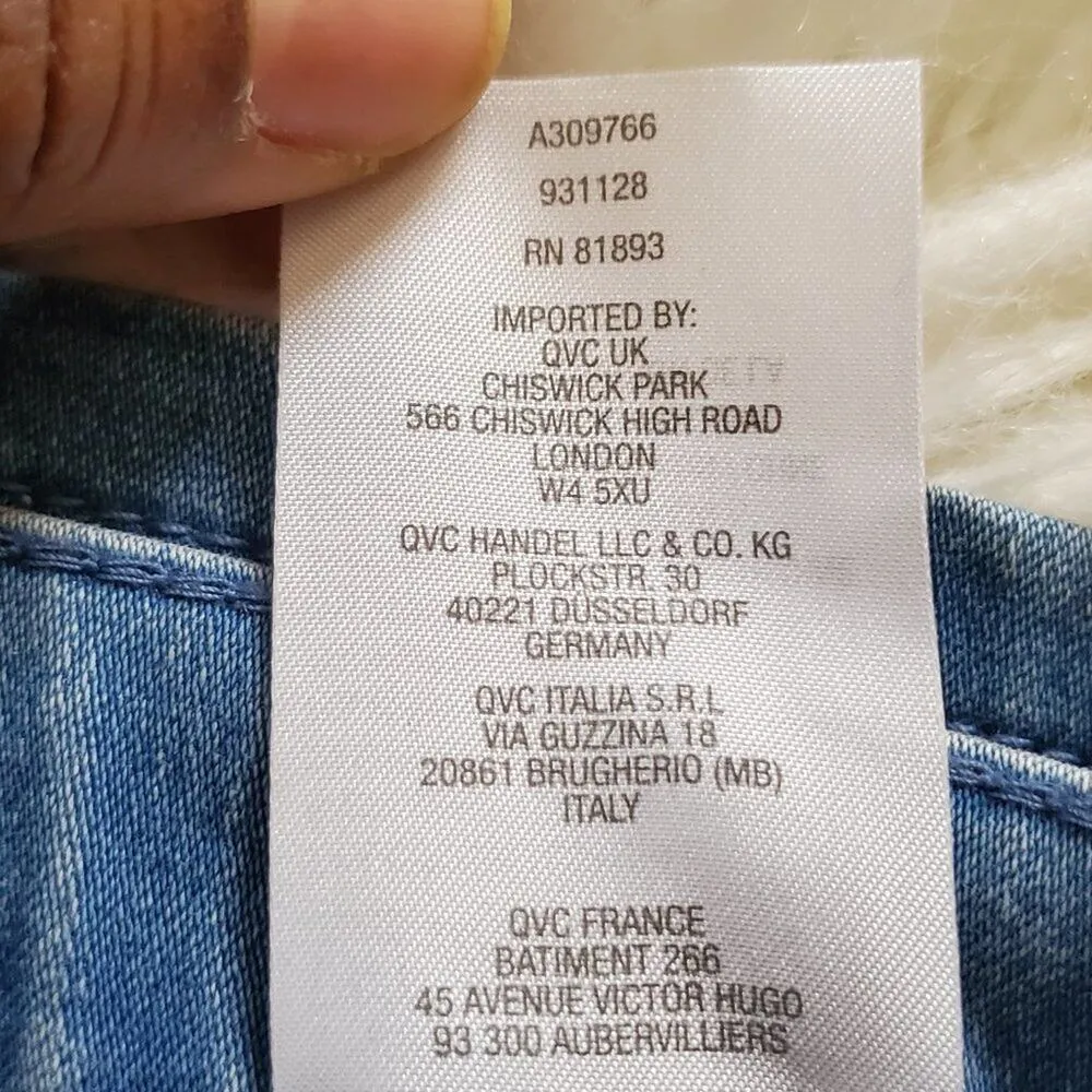 Denim & Co  Blue Jeggings Size 24WP - Image 8