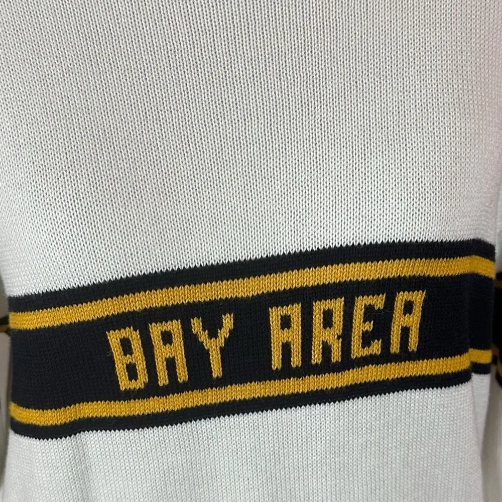 Brandy Melville One Size Bay Area Sweater Preppy San Francisco Stripe Y2K - Image 4