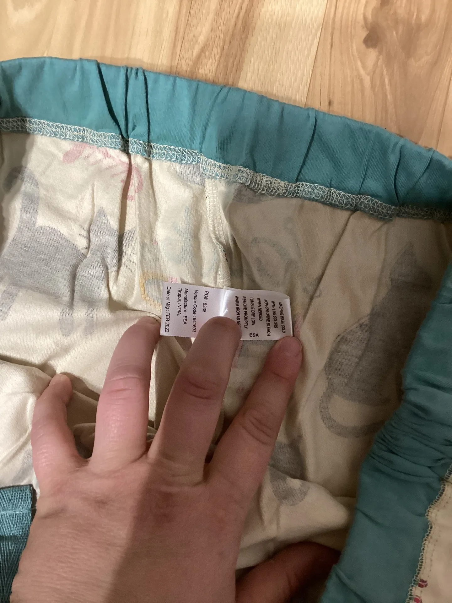 Cat Nap Pajama Pants Size XXL - Image 5