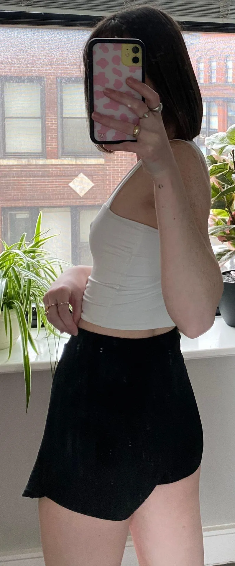 Black Envelope Skort - Image 3