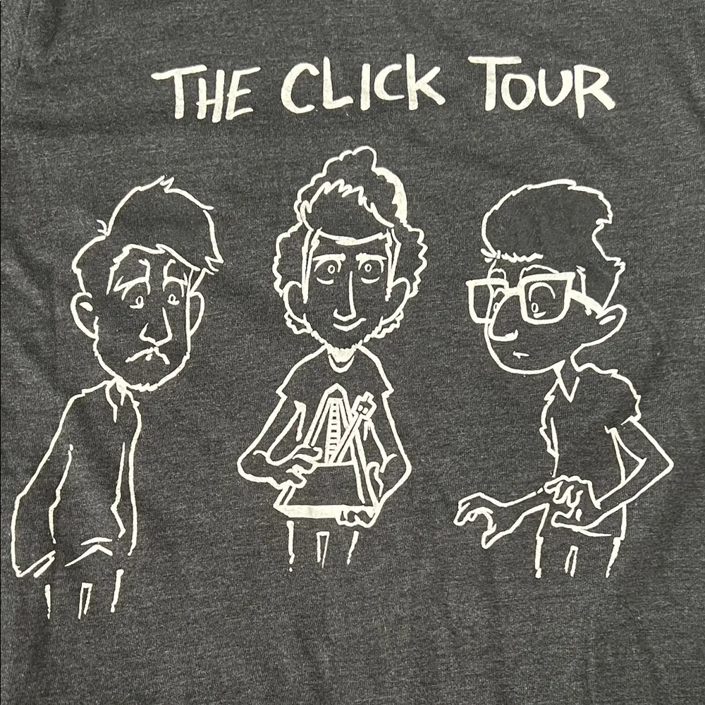 AJR Tour Graphic TShirt Gray Size XS - Image 2