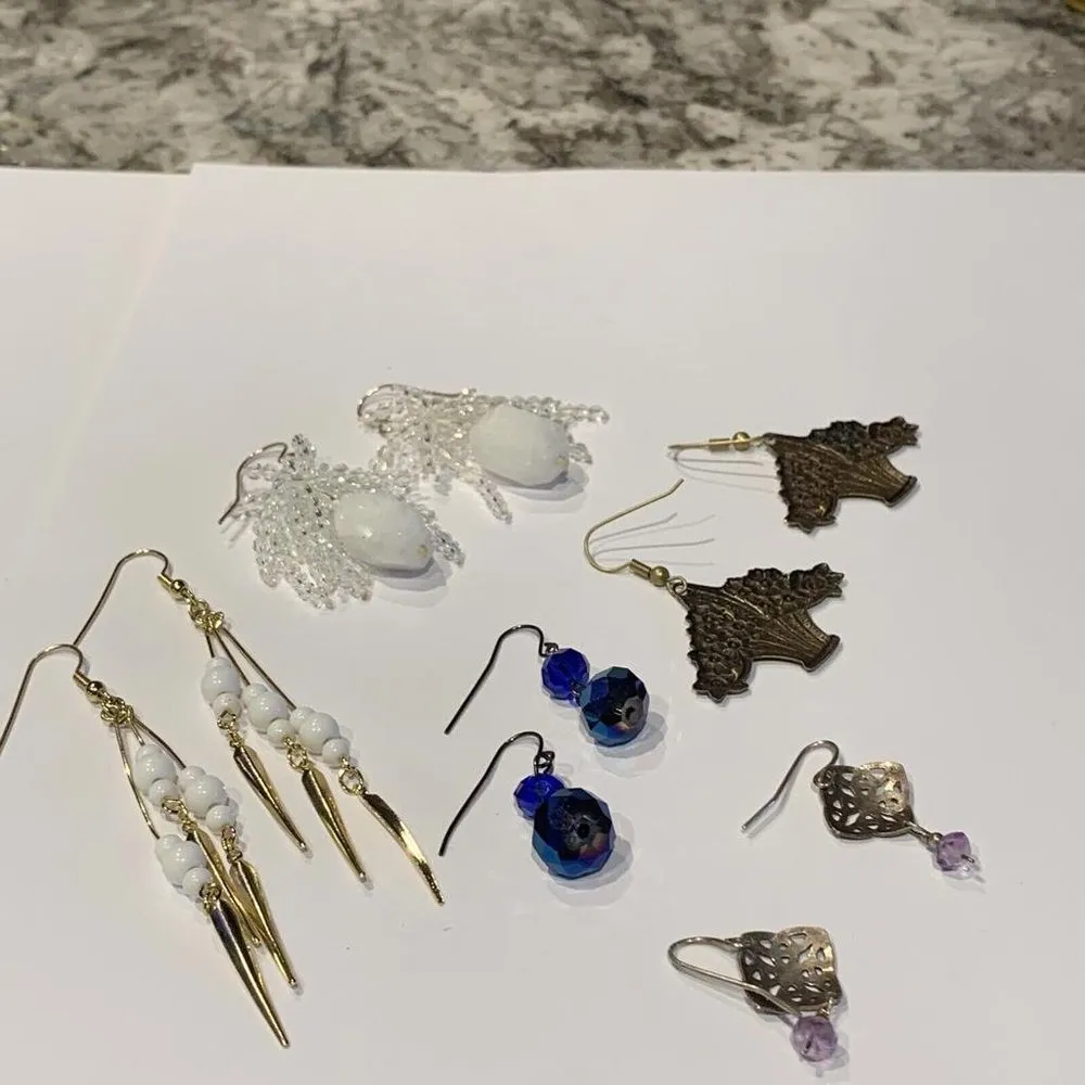 Lot Of 5 Pretty Costume Vintage - Image 12