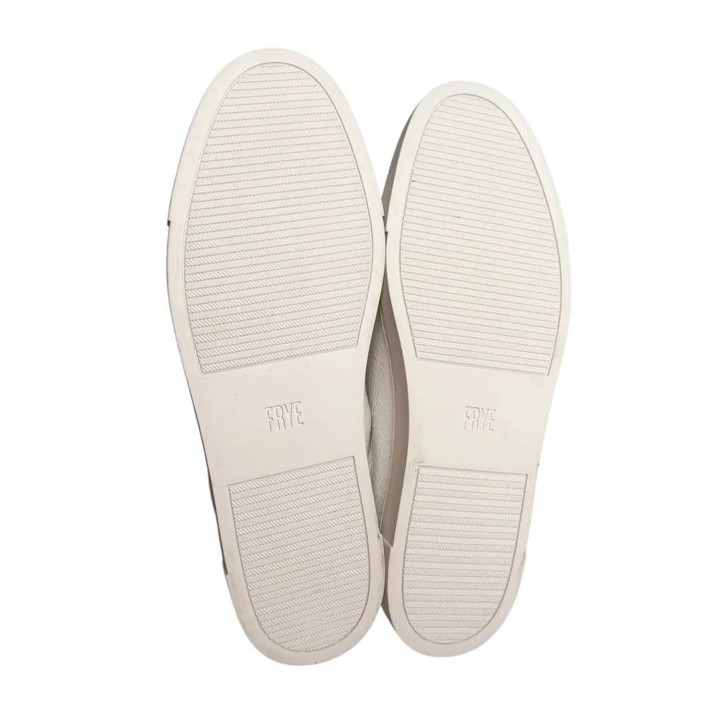 FRYE WHITE LEATHER SNEAKERS SZ 9.5 NWOT - Image 7