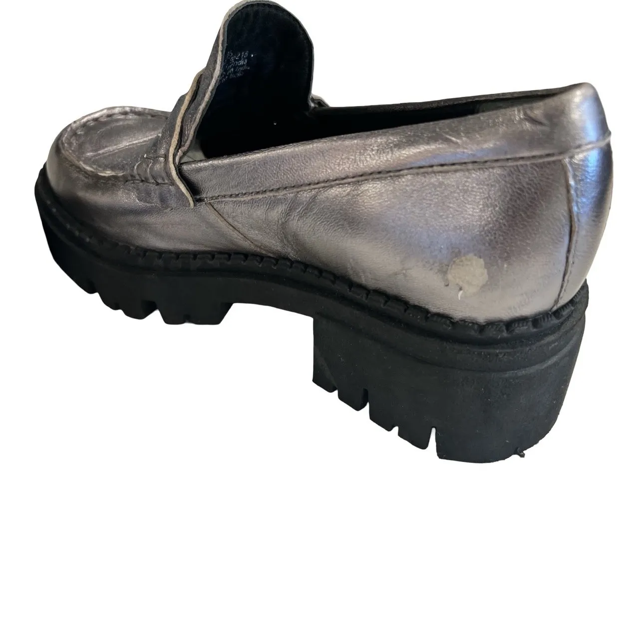 Free People Lyra Lug Sole Loafer in Black  Sz 36 (US 6) - Image 6