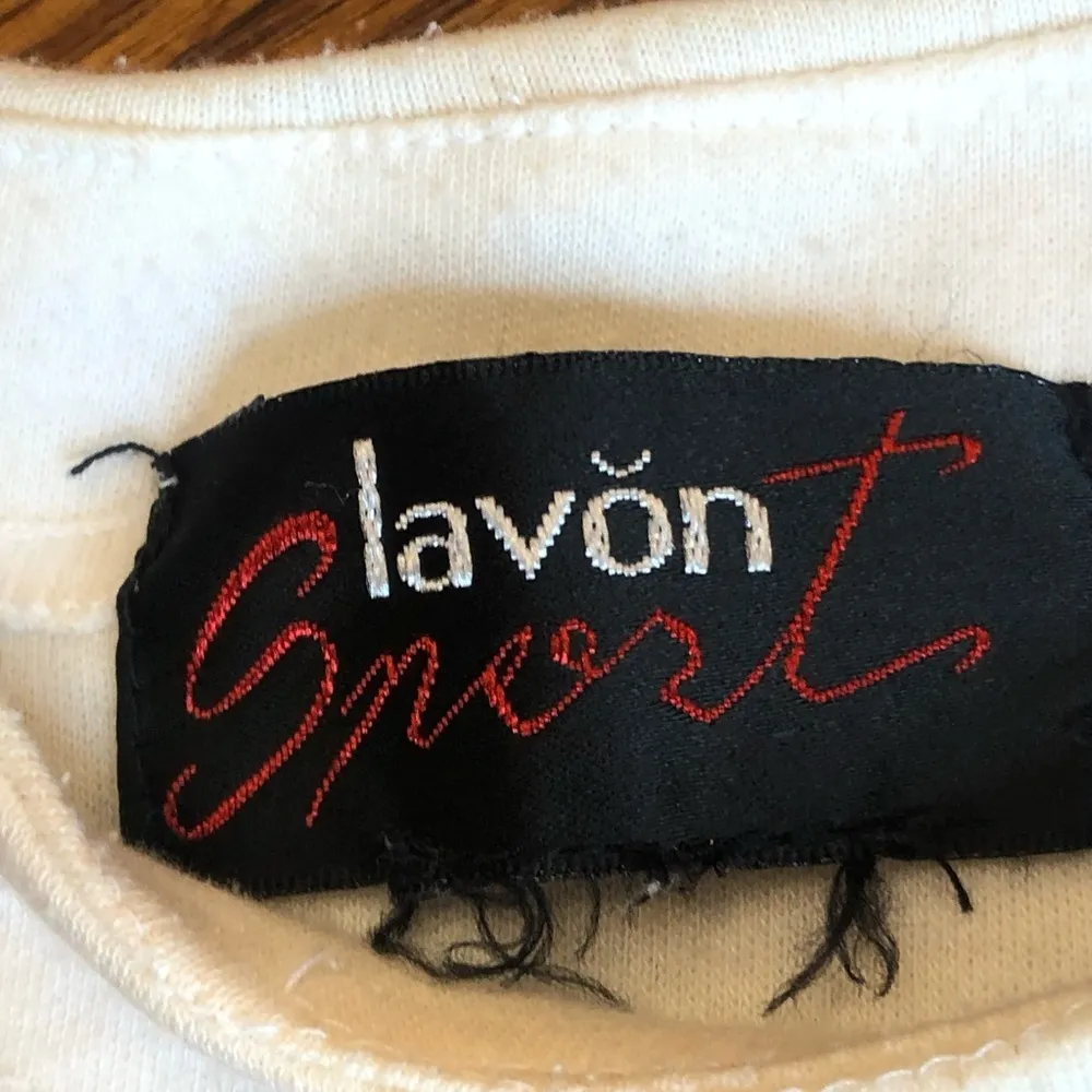 Vintage 90s France Scene Tee Shirt Rhinestones White Size undefined - Image 6