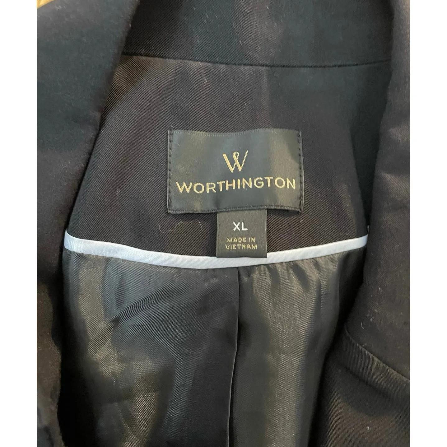 Worthington Black lined Blazer Size‎ XL - Image 2